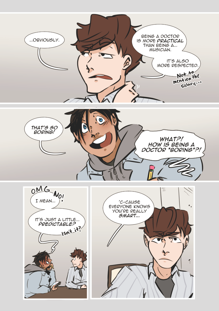 louis used death glare. it was completely ineffective